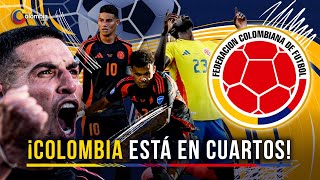 Fecha y próximo rival de Colombia en cuartos de la Copa América [upl. by Eelyam]