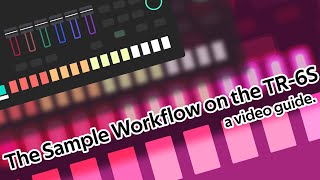 Importing and Managing Samples on the Roland TR6S  TR6S Tutorial and Walkthrough [upl. by Sower]