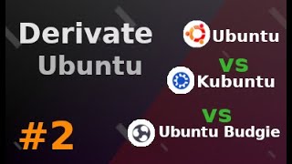 Derivate Ubuntu 2304  2 Ubuntu vs Kubuntu vs Ubuntu Budgie [upl. by Akemihs992]