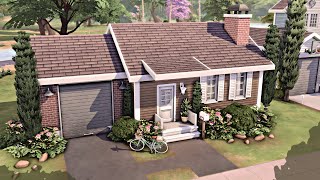 WARM BASE GAME STARTER 🏡 The Sims 4 Speed Build [upl. by Sezen699]