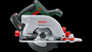 Cordless Circular Saw Bosch UniversalCirc 18V53 – Kom i gang [upl. by Aiksa]