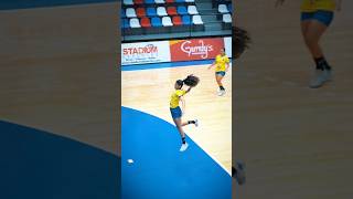 High Jump youtubeshorts shorts handball respect [upl. by Neira]