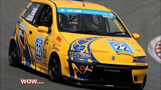 FIAT PUNTO 18 HGT RACE CAR vs STOCK JDM CARS TSUKUBA who is faster [upl. by Aihsila]