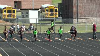 10u Laci Cooley 1463s 100m Finals GRPA District 6 Championship 2022 [upl. by Bikales]