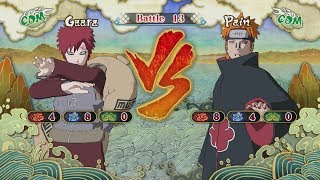 Naruto Shippuden Ultimate Ninja Storm 3 Gaara VS Pain [upl. by Josie785]