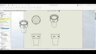 Section View Drawing SOLIDWORKS Help [upl. by Dickie]