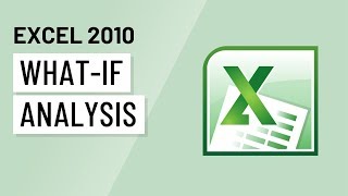 Excel 2010 WhatIf Analysis [upl. by Stefan]