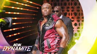 The Hurt Syndicate’s Bobby Lashley makes his AEW inring DEBUT  112024 AEW Dynamite [upl. by Malamut32]