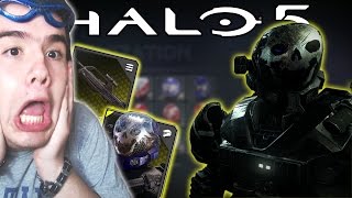 Halo 5 Req Opening  UNLOCKING EMILE´S HELMET AND HALO 2 BR [upl. by Digdirb]