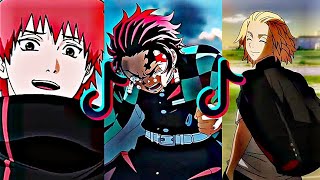 Anime edits  TikTok compilation part 1 [upl. by Jarvey706]