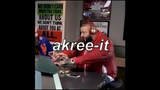 Compilation of DJ Khaled Mispronouncing Words [upl. by Atiroc]