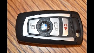 DIY 2011  2017 BMW Key Fob Battery Change  Replacement  EASY [upl. by Leahcim]