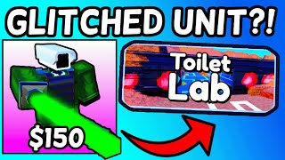 NEW GREEN LASER CAMERAMAN vs NEW TOILET LAB Toilet Tower Defense [upl. by Haet]