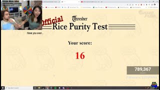 She Was SHOCKED By Mizkif Rice Purity Score [upl. by Ebner]