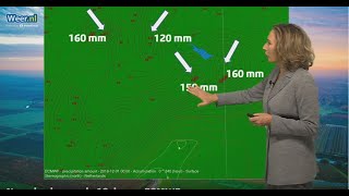 Hoeveel regen valt er in het stroomgebied van de Rijn [upl. by Eiramesor434]