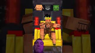 Evolution Zombie Piglin and Wizard minecraft herobrine zombiepiglin memes minecraftanimetion [upl. by Shoshana33]