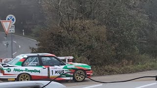 WP 7 Abbruch nach Unfall Rallye Köln Ahrweiler 091124  Nürburgring Südschleife [upl. by Eckel]