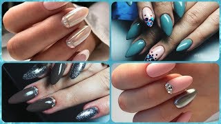 Top 20 idee per nail art su unghie a mandorla [upl. by Vasya]