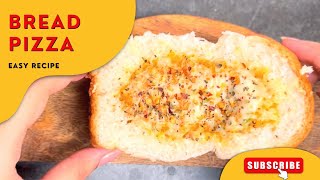 Bread Pizza Recipe  Quick and Easy Bread Pizza  Bread Pizza [upl. by Razec]