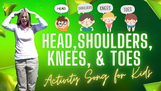 Head Shoulders Knees and Toes Children Music amp Songs headshoulderkneesandtoes kidsmusic music [upl. by Orvil]