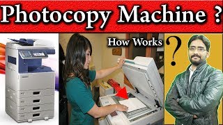 How Photocopier Machine Works  Photocopier Machine Mechanism Explained  CopyScanFax Print [upl. by Rabin]