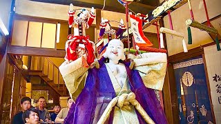 【秋の高山祭】宵祭は中止 からくり奉納！ユネスコ無形文化遺産！岐阜県高山市 Autumn Takayama Festival UNESCO Intangible Cultural Heritage [upl. by Llehcam674]