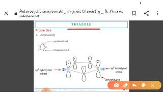 Organic chemistry III heterocyclic Thiazole [upl. by Kristofer44]