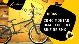 Como montar uma bike BMX para o seu filho usar até adulto Pedaleria [upl. by Eyatnod]