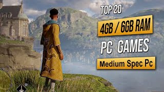 Top 20 Best Mid Spec Pc Games For 4GB RAM  6GB RAM  2GB VRAM 2024 [upl. by Waddell313]