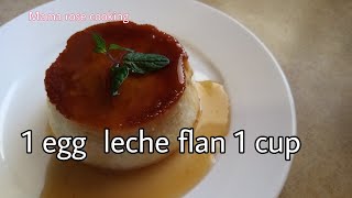 1 egg leche flan 1 cup [upl. by Eninnaj788]