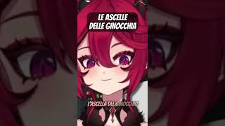 Le ascelle delle ginocchia  twitchitalia vtuberita shorts [upl. by Dahsra]