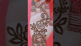 New simple mehndi design shorts shortsfeed short mehndi mehandi [upl. by Ariayek289]