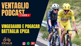 Vingegaard e Pogacar regalano SPETTACOLO Scontro EPICO e Tour de France APERTISSIMO [upl. by Oremor454]