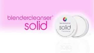 Quick Tips on How to Use Solid blendercleanser Makeup Sponge Kit [upl. by Hairom353]