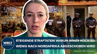 ABSCHIEBUNGEN Trotz steigender Kriminalität Marokko und Tunesien keine sicheren Herkunftsländer [upl. by Adena]