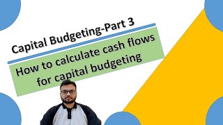 Calculating Cash Flows for Capital Budgeting Description [upl. by Venable]