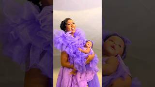 The Uche Nancy Family unveils their first Granddaughter❤️❤️❤️ youtubeshorts celebrity uchenancy [upl. by Gerianne290]