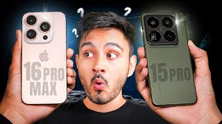 Xiaomi 15 Pro vs iPhone 16 Pro Max  Battle of the Biggest Flagships [upl. by Haynor991]