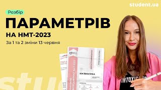 Розбір завдань з параметрами за 13 червня на НМТ з математики 1 та 2 зміни ⚡️ [upl. by Amati831]