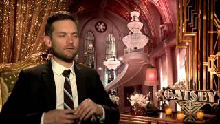 The Great Gatsby  Tobey Maguire Interview  Official Warner Bros UK [upl. by Sirkin77]