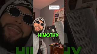 Himothy says whatever he wants explore rap shorts [upl. by Ecirtnom]