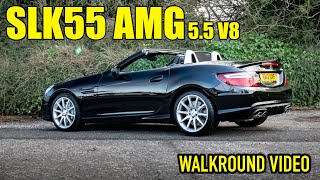 Mercedes SLK55 R172 55L V8  Walk Around Video [upl. by Alansen]