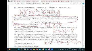 There exist a pair of functions 2024 SOE prep A4 [upl. by Garate]