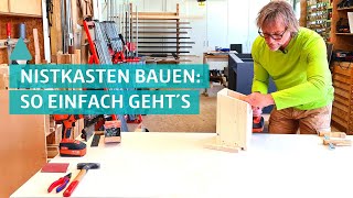 Nistkasten bauen So bekommen Blaumeise amp Co ein neues Vogelhäuschen [upl. by Nikki877]