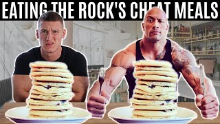 Dwayne Johnson “The Rock” eats a 4 inch thick French toast FULL LIVE 😳 [upl. by Maida]