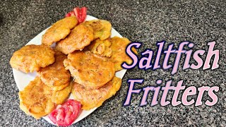 Saltfish Fritters The Caribbean Way [upl. by Alodee]