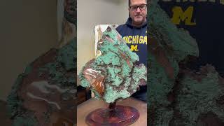 Michigan Float Copper michigan copper minerals [upl. by Pliam]