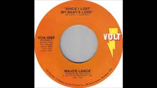 Major Lance  Since I lost my babys love [upl. by Nakashima]