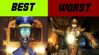 EVERY Cod zombies map ranked SF [upl. by Jozef]