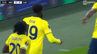 Boulaye Dia Goals Dynamo Kyiv vs Lazio 03 All Goals and Extended Highlights Europa League [upl. by Rici187]